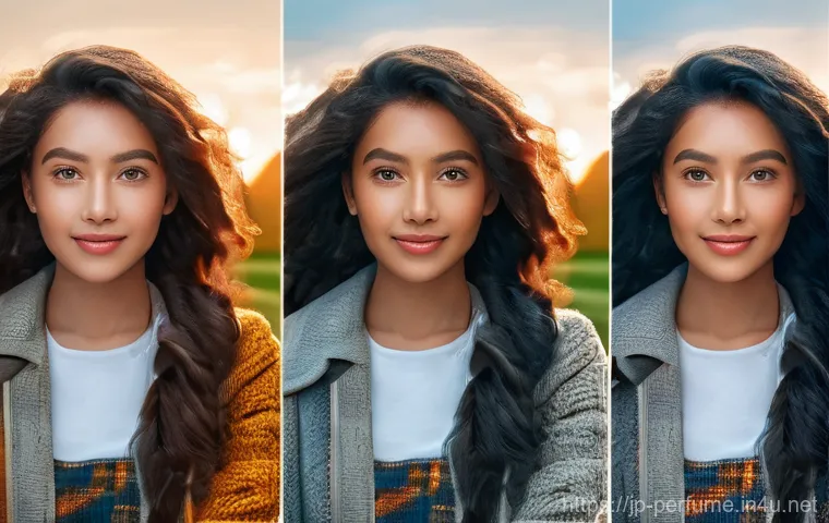 향수와 색깔의 관계 - Here are three image generation prompts in English: