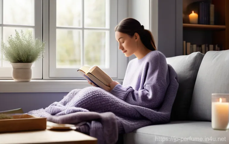 향수의 향기 훈련법 - A sophisticated woman in her early 30s, dressed in a tasteful, modest business casual outfit (such a...