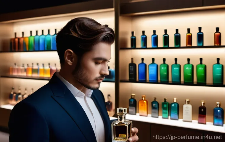 향수 유통 및 마케팅 전략 - **Prompt: Online Perfume Discovery and Personalization at Home**
    A stylish young woman in her la...