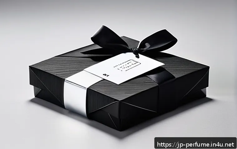 향수 선물 포장법 관련 이미지 1